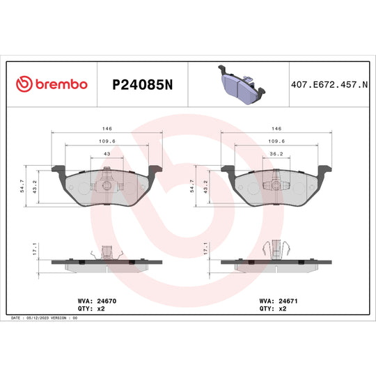 KT00128 Brembo Disc Brake Kit Brembo Brake Canada