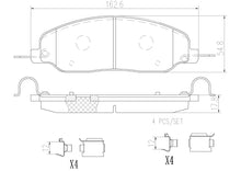 Load image into Gallery viewer, P24121N Brembo PRIME Ceramic Disc Brake Pad Set Brembo Brake Canada