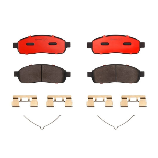 KT00542 Brembo Ceramic Brake Pad and UV Coated Vented  Brake Disc Kit Brembo Brake Canada
