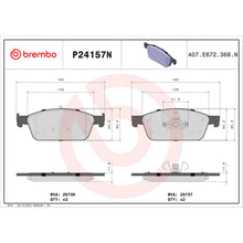 Charger l'image dans la galerie, P24157N Brembo PRIME Ceramic Disc Brake Pad Set Brembo Brake Canada