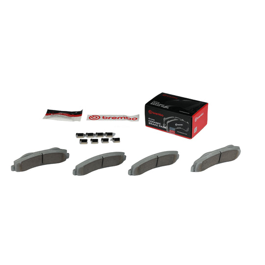 KT00544 Brembo Ceramic Brake Pad and UV Coated Vented  Brake Disc Kit Brembo Brake Canada
