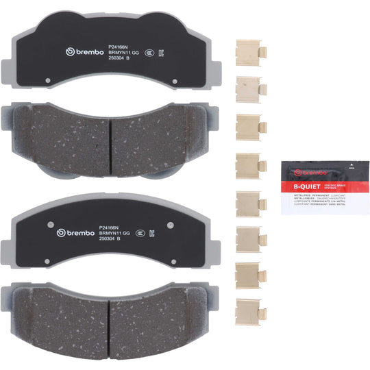 KT00544 Brembo Ceramic Brake Pad and UV Coated Vented  Brake Disc Kit Brembo Brake Canada