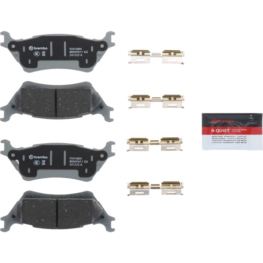 P24168N Brembo PRIME Ceramic Disc Brake Pad Set Brembo Brake Canada