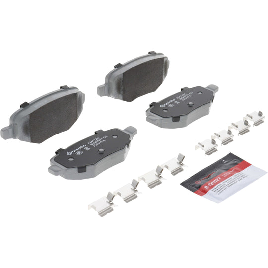 KT00579 Brembo Ceramic Brake Pad and UV Coated Solid  Brake Disc Kit Brembo Brake Canada