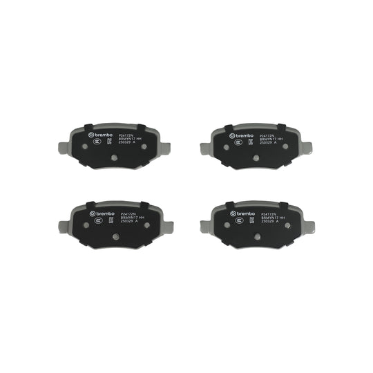 KT00579 Brembo Ceramic Brake Pad and UV Coated Solid  Brake Disc Kit Brembo Brake Canada