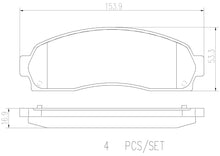 Load image into Gallery viewer, P24180N Brembo PRIME Ceramic Disc Brake Pad Set Brembo Brake Canada