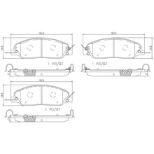Load image into Gallery viewer, P24181NX Brembo XTRA Ceramic Disc Brake Pad Set Brembo Brake Canada