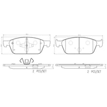 Charger l'image dans la galerie, P24224N Brembo PRIME Ceramic Disc Brake Pad Set Brembo Brake Canada