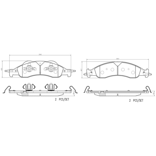 KT00156 Brembo Disc Brake Kit Brembo Brake Canada