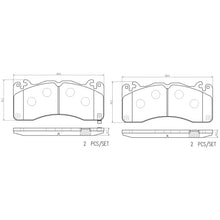 Load image into Gallery viewer, P24229N Brembo PRIME Ceramic Disc Brake Pad Set Brembo Brake Canada