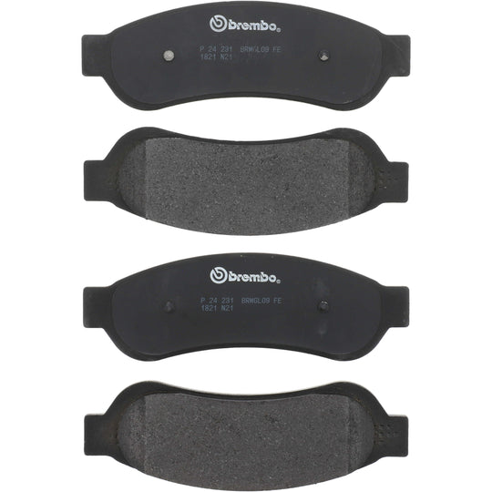 P24231 Brembo Premium Low-Met OE Equivalent Pad Brembo Brake Canada