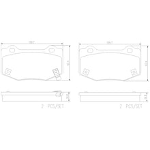 Load image into Gallery viewer, P24239 Brembo Premium Low-Met OE Equivalent Pad Brembo Brake Canada