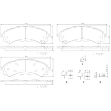 Load image into Gallery viewer, P24241 Brembo Premium Low-Met OE Equivalent Pad Brembo Brake Canada