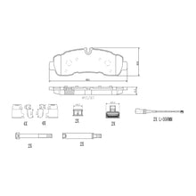 Charger l'image dans la galerie, P24250 Brembo Premium Low-Met OE Equivalent Pad Brembo Brake Canada