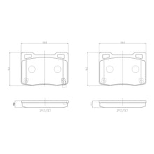 Charger l'image dans la galerie, P24251N Brembo Disc Brake Pad Set Brembo Brake Canada