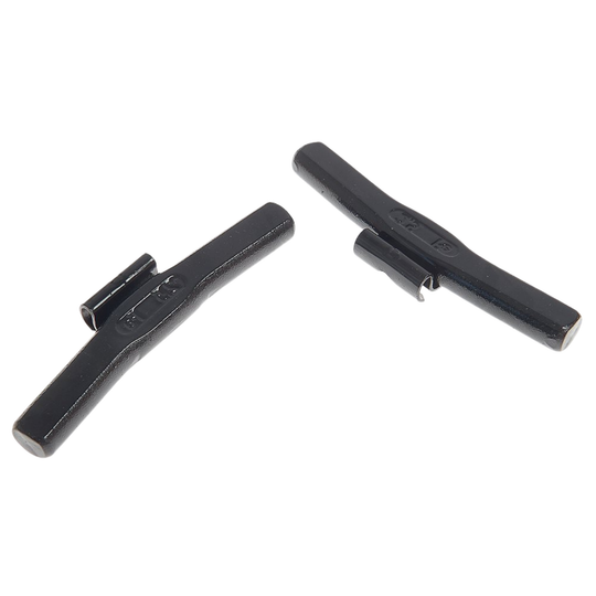 P250S Tectonic 2.5 OZ Coated Steel Clip-On P Series Wheel Weights Box of 25