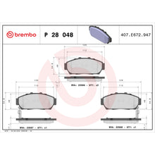 Load image into Gallery viewer, KT04359 Brembo Low-Met Brake Pad and UV Coated Vented  Brake Disc Kit Brembo Brake Canada