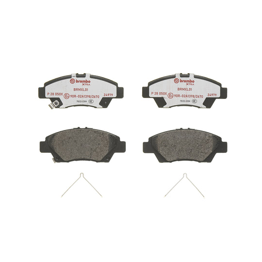 P28050X Brembo XTRA Low-Met Disc Brake Pad Set Brembo Brake Canada