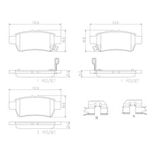 Load image into Gallery viewer, P28062N Brembo PRIME Ceramic Disc Brake Pad Set Brembo Brake Canada