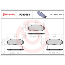 Charger l'image dans la galerie, KT00082 Brembo Disc Brake Kit Brembo Brake Canada