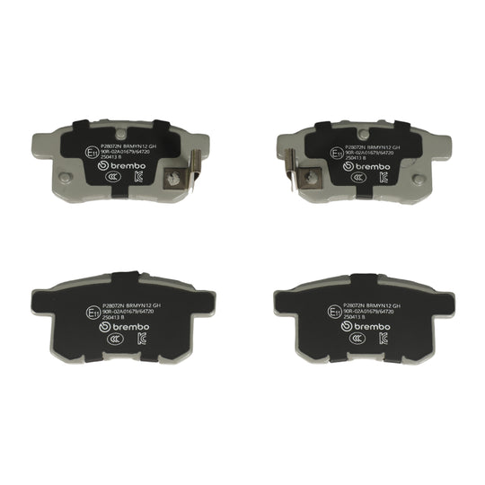 P28072N Brembo PRIME Ceramic Disc Brake Pad Set Brembo Brake Canada