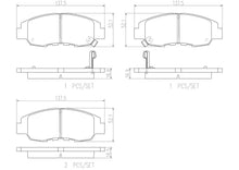 Load image into Gallery viewer, P28075N Brembo PRIME Ceramic Disc Brake Pad Set Brembo Brake Canada