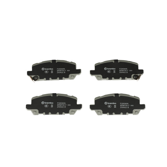 KT00A42 Brembo Ceramic Brake Pad and UV Coated Solid  Brake Disc Kit Brembo Brake Canada