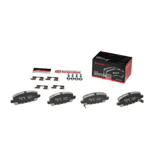 KT00A42 Brembo Ceramic Brake Pad and UV Coated Solid  Brake Disc Kit Brembo Brake Canada