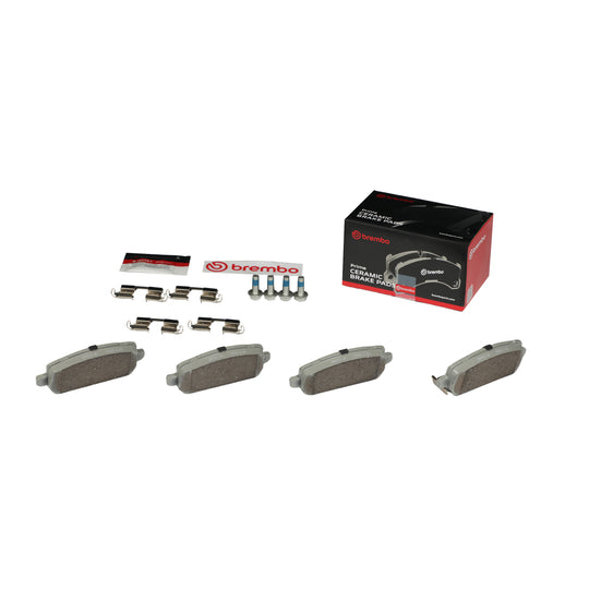 KT00A42 Brembo Ceramic Brake Pad and UV Coated Solid  Brake Disc Kit Brembo Brake Canada