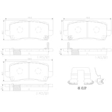 Charger l'image dans la galerie, P28091NX Brembo XTRA Ceramic Disc Brake Pad Set Brembo Brake Canada