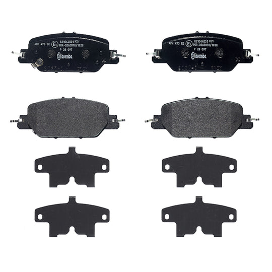 P28097 Brembo Premium Low-Met OE Equivalent Pad Brembo Brake Canada