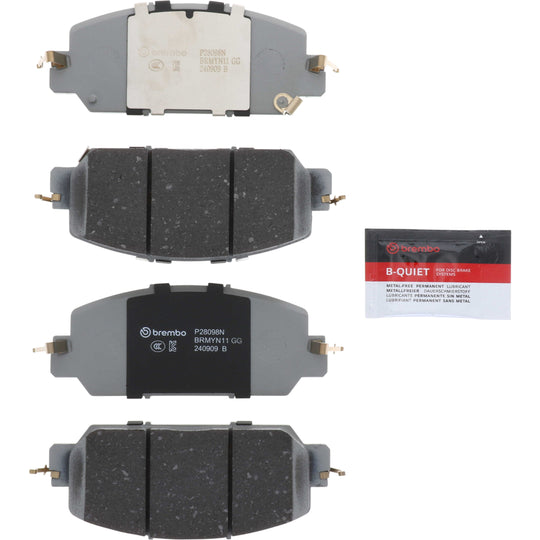 P28098N Brembo PRIME Ceramic Disc Brake Pad Set Brembo Brake Canada