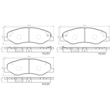 Load image into Gallery viewer, P28102N Brembo PRIME Ceramic Disc Brake Pad Set Brembo Brake Canada