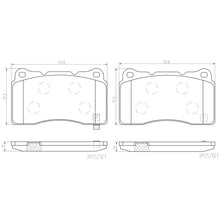 Load image into Gallery viewer, P28106N Brembo PRIME Ceramic Disc Brake Pad Set Brembo Brake Canada