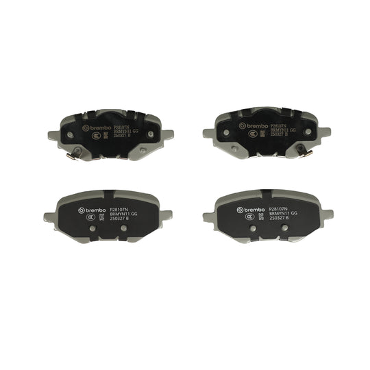 P28107N Brembo PRIME Ceramic Disc Brake Pad Set Brembo Brake Canada