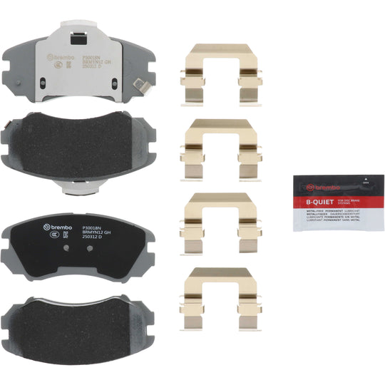 KT00608 Brembo Ceramic Brake Pad and UV Coated Vented  Brake Disc Kit Brembo Brake Canada