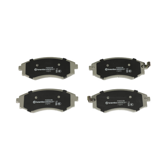 P30022N Brembo PRIME Ceramic Disc Brake Pad Set Brembo Brake Canada