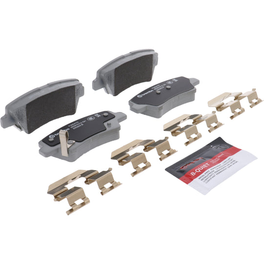 KT00473 Brembo Ceramic Brake Pad and UV Coated Solid  Brake Disc Kit Brembo Brake Canada