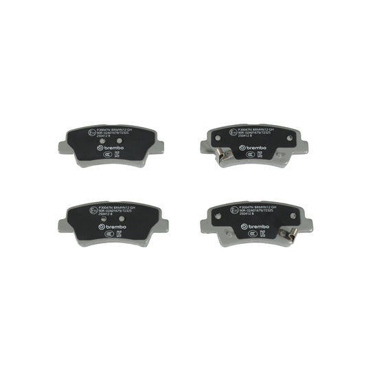 KT00909 Brembo Ceramic Brake Pad and UV Coated Solid  Brake Disc Kit Brembo Brake Canada
