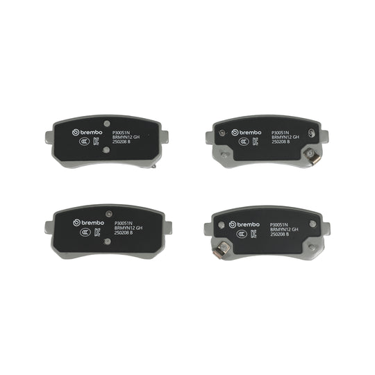 KT00907 Brembo Ceramic Brake Pad and UV Coated Solid  Brake Disc Kit Brembo Brake Canada