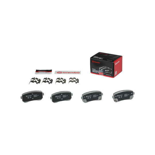 KT00907 Brembo Ceramic Brake Pad and UV Coated Solid  Brake Disc Kit Brembo Brake Canada