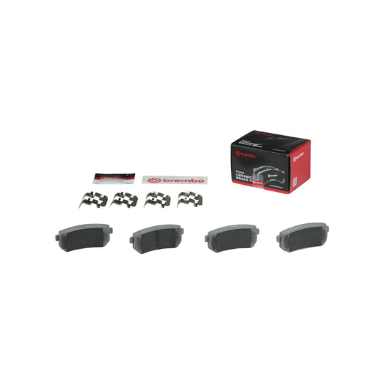 KT00907 Brembo Ceramic Brake Pad and UV Coated Solid  Brake Disc Kit Brembo Brake Canada