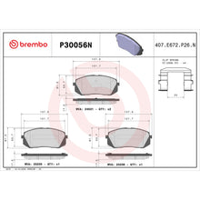 Load image into Gallery viewer, KT00949 Brembo Ceramic Brake Pad and UV Coated Vented  Brake Disc Kit Brembo Brake Canada