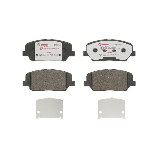 P30065X Brembo XTRA Low-Met Disc Brake Pad Set Brembo Brake Canada