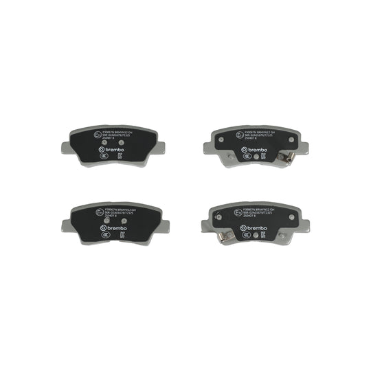KT00A29 Brembo Ceramic Brake Pad and UV Coated Solid  Brake Disc Kit Brembo Brake Canada