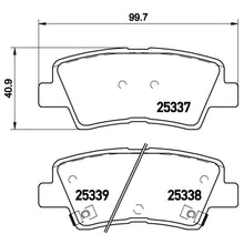Load image into Gallery viewer, P30067X Brembo XTRA Low-Met Disc Brake Pad Set Brembo Brake Canada