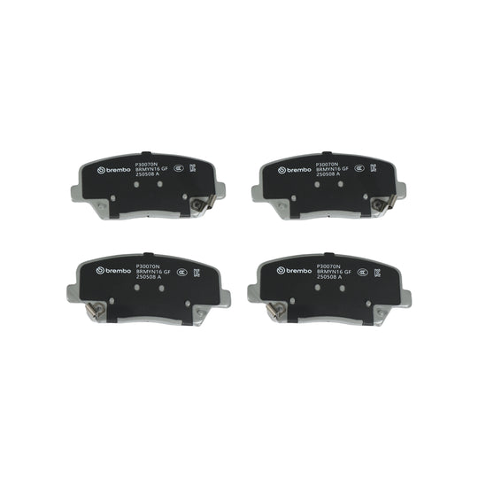 KT00948 Brembo Ceramic Brake Pad and UV Coated Vented  Brake Disc Kit Brembo Brake Canada