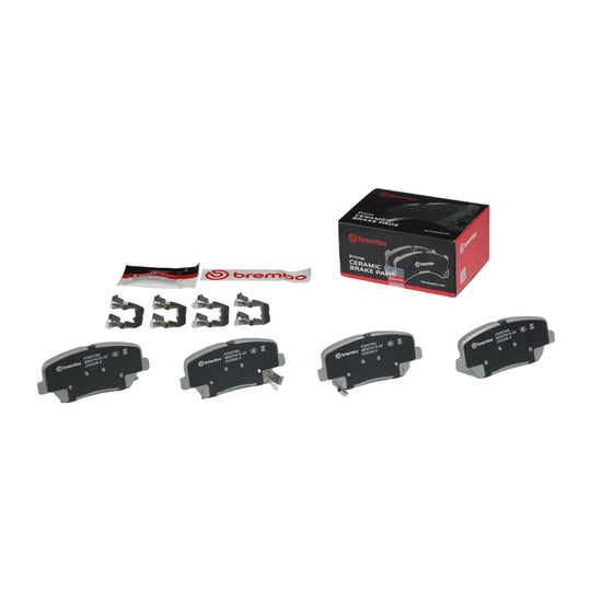 KT00948 Brembo Ceramic Brake Pad and UV Coated Vented  Brake Disc Kit Brembo Brake Canada