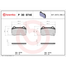 Load image into Gallery viewer, KT08023 Brembo Beyond EV Disc Brake Pad Kit Brembo Brake Canada