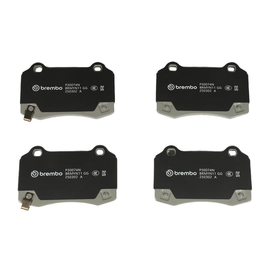 KT00643 Brembo Ceramic Brake Pad and UV Coated PVT  Brake Disc Kit Brembo Brake Canada